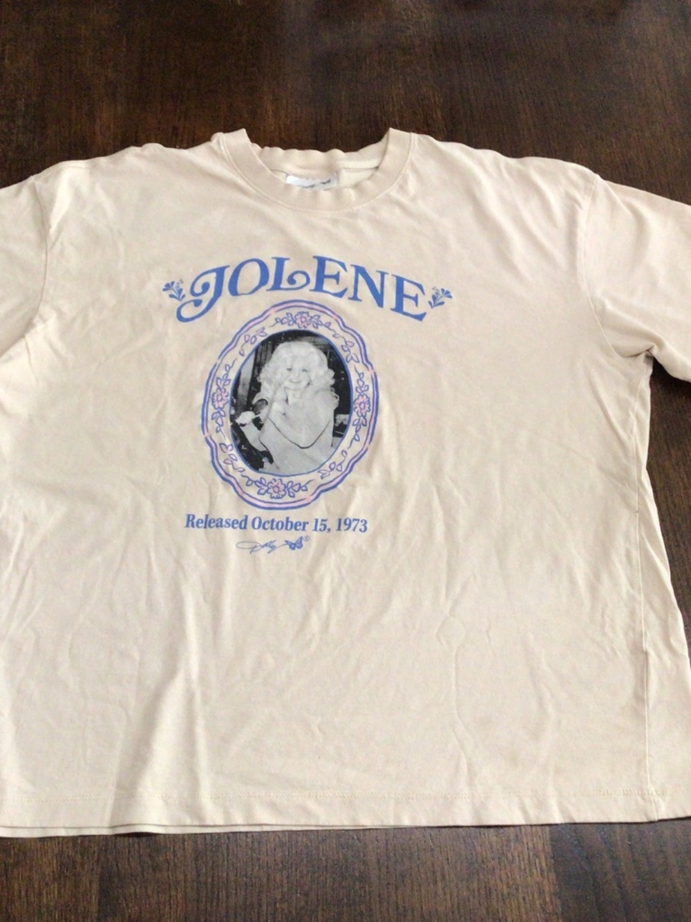 Dolly Parton Jolene T shirt vintage style country Tee. Great shape size Large